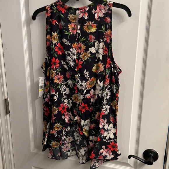 Karen Kane Ruffle Hem Tank - Picture 3 of 8